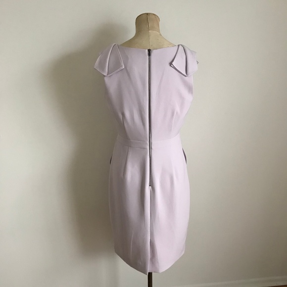 J. Crew Bow-Sleeve Dress in Lilac - Picture 4 of 6